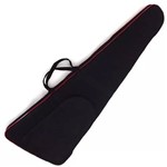 Ficha técnica e caractérísticas do produto Capa Bag para Contrabaixo Master Luxo Nylon 900 Impermeável - Preto com Vermelho - 125 X 41 X 8 Cm