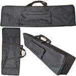Ficha técnica e caractérísticas do produto Capa Bag para Teclado Akai Mpk49 Nylon Master Luxo Preto - Jpg
