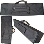 Ficha técnica e caractérísticas do produto Capa Bag para Teclado Korg X5d 61 Nylon Master Luxo Preto - Jpg