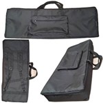 Ficha técnica e caractérísticas do produto Capa Bag para Teclado Master Luxo Roland Go Piano (preto)