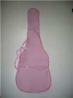 Ficha técnica e caractérísticas do produto Capa Bag para Violão Clássico Rosa Comum CLAVE BAG. no Formato do Violão, Alça de Mão e Tira Colo. CMR502