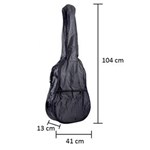 Ficha técnica e caractérísticas do produto Capa Bag Simples para Violão Clássico Comum Impermeável 41``