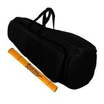 Ficha técnica e caractérísticas do produto Capa Bag Trombone de Vara Extra Luxo com Bolsos Cor Preto LP Bags