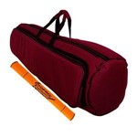 Ficha técnica e caractérísticas do produto Capa Bag Trombone Longo Extra Luxo C/ Bolsos Vinho Lp Bags