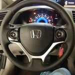 Ficha técnica e caractérísticas do produto Capa De Volante Para Costurar Honda Civic 2012 13 14 15