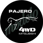 Ficha técnica e caractérísticas do produto Capa Estepe Pneu Exclusiva Mitsubishi Pajero TR4 4WD CN974 - Lorben