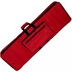 Ficha técnica e caractérísticas do produto Capa Master Luxo para Teclado 7/8 Acolchoada Impermeável Nylon 900 Vermelho com Bolso Externo
