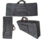 Ficha técnica e caractérísticas do produto Capa Bag Master Luxo Para Teclado Yamaha Psr S550 (preto)