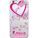 Ficha técnica e caractérísticas do produto Capa para Celular Iphone 6 - Spark Cases - Coração Rosa Love