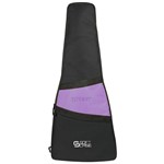 Capa para Violão em Nylon 600 Lilás com Preto Soft Case