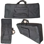 Ficha técnica e caractérísticas do produto Capa Bag Teclado Korg Kronos 61 Nylon Master Luxo Preto - Jpg