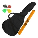 Ficha técnica e caractérísticas do produto Capa Simples Violão Folk Luxo Lp Bag + Acessórios