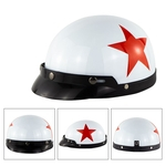 Ficha técnica e caractérísticas do produto Capacete de Segurança unisex bonito capacete da motocicleta Equitação da bicicleta de protecção Strong