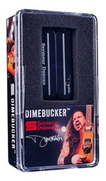 Captador Seymour Duncan Guitarra Humbucker Dimebucker Bridge SH 13 - Preto