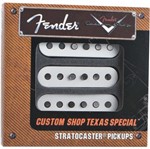 Ficha técnica e caractérísticas do produto Captadores para Guitarra TEXAS SPECIAL STRAT Branco FENDER