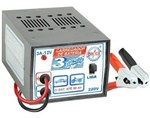 Ficha técnica e caractérísticas do produto Carregador de Bateria 03 Amperes /110v Okey