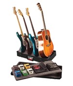 Ficha técnica e caractérísticas do produto Case em Polietileno com Suporte para 3 Guitarras, 1 Violao e Pedais - G-GIC-BOX-TSA - GATOR