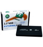 Ficha técnica e caractérísticas do produto Case Gaveta para HD de Notebook 2,5 USB 2.0 SHINKA