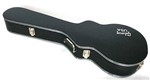 Case Guitarra Les Paul Luxo Bordado Gibson USA Pelúcia Branca - Fama
