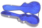 Case Guitarra Les Paul Luxo Gibson Epiphone Pelucia Azul - Fama