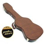 Ficha técnica e caractérísticas do produto Case Luxo P/ Guitarra Solid Sound Madeira - Marrom
