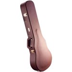 Ficha técnica e caractérísticas do produto Case para Guitarra Deluxe Les Paul Gator GW-LP-BROWN Madeira Interior Rosa