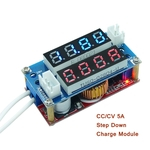 Ficha técnica e caractérísticas do produto LOS CC / CV ajustável Passo para baixo LED de carga Painel Voltímetro Amperímetro Display Module 5A Lostubaky