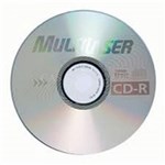 Ficha técnica e caractérísticas do produto CD-R Gravável 700MB 80min 52X Multilaser com 50 Unidades