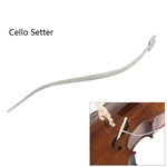 Ficha técnica e caractérísticas do produto Cello / Contrabaixo pós Setter Vertical de aço inoxidável coluna gancho Ferramenta Cordas Instrumento Cello Acessórios Parte pós Setter