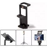 Ficha técnica e caractérísticas do produto Celular Holder Universal Adaptador Suporte Tripe Pau Selfie - Artbox3d