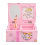 Ficha técnica e caractérísticas do produto Children Toy Cartoon Jewelry Storage Case Princess Music Box Gift Birthday Toy