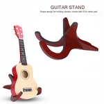 Ficha técnica e caractérísticas do produto Classic Guitar Stand Bracket Mount Electric Acoustic Bass Floor Rack Accessory