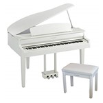 Ficha técnica e caractérísticas do produto Clavinova Yamaha Clp 665 Gp Piano de Cauda Digital Branco