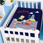 Ficha técnica e caractérísticas do produto Cobertor Menino Disney Baby Mickey Barquinho Jolitex