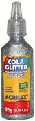Ficha técnica e caractérísticas do produto Cola com Glitter 23 Gramas 202 Prata Acrilex - 952380
