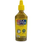 Ficha técnica e caractérísticas do produto Cola com Glitter Tubo 35G. Ouro - eu Quero Eletro