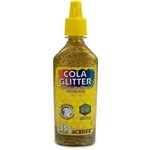 Ficha técnica e caractérísticas do produto Cola com Glitter Tubo 35G. Ouro