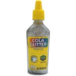 Ficha técnica e caractérísticas do produto Cola com Glitter Tubo 35G. Prata - Acrilex