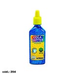 Ficha técnica e caractérísticas do produto Cola Glitter 35g Azul Acrilex