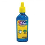 Ficha técnica e caractérísticas do produto Cola glitter 23g azul 204 - Acrilex