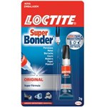 Ficha técnica e caractérísticas do produto Cola Super Bonder Original 3g – Loctite