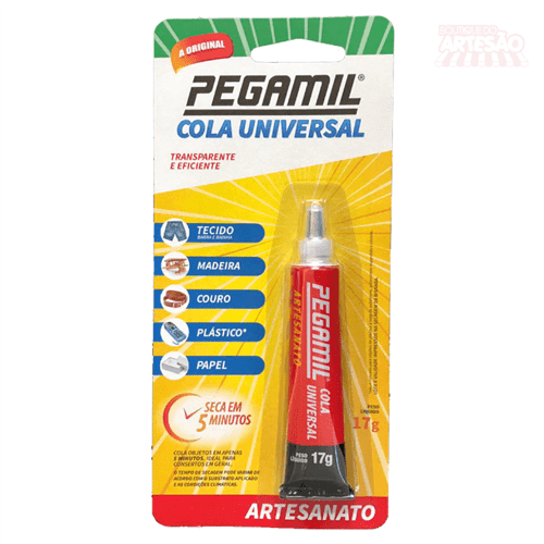 Ficha técnica e caractérísticas do produto Cola Universal Pegamil 17G