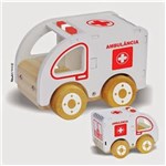 Ficha técnica e caractérísticas do produto Coleção Carrinhos NewArt Toy`s Ambulância Ref. 352