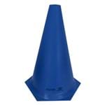 Ficha técnica e caractérísticas do produto Cone de Marcação de Plástico Flexavel 24cm Azul Muvin