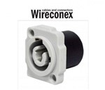 Ficha técnica e caractérísticas do produto Conector de Ac-out de Painel - Wireconex - Cinza Wc 1833 Outp Gy Pgy Wireconex