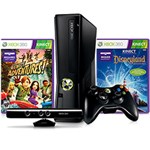Ficha técnica e caractérísticas do produto Console Oficial Xbox 360 4Gb com Kinect - Edição Especial Limitada com 2 Jogos e 1 Mês de Assinatura Xbox LIVE Gold Grátis