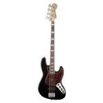 Contra Baixo Fender 017 0334 Am Deluxe Jazz Bass Ltd Edition - 706 - Black