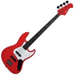 Ficha técnica e caractérísticas do produto Contrabaixo 4 Cordas Jazz Bass Vermelho SJB005 RD Eagle