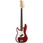 Contrabaixo 4c Fender American Standard Precision Bass Lh Rw 794 - Mystic Red