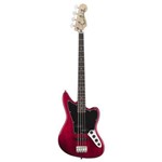 Contrabaixo Fender 032 8900 - Squier Vintage Modified Jaguar Bass Special - 538 - Crimson Red Trans